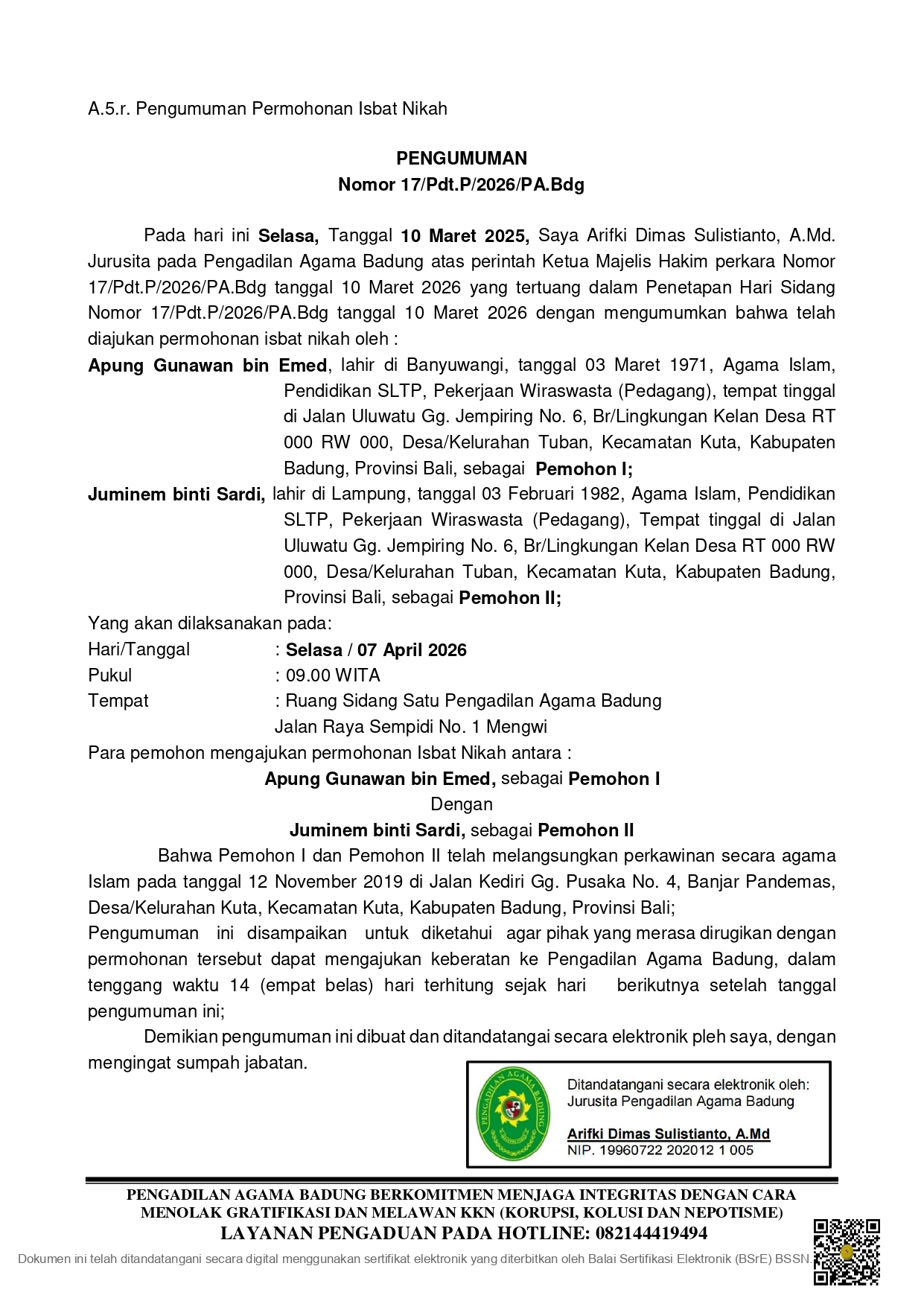 Pengumuman Isbat 17P 26 page 0001
