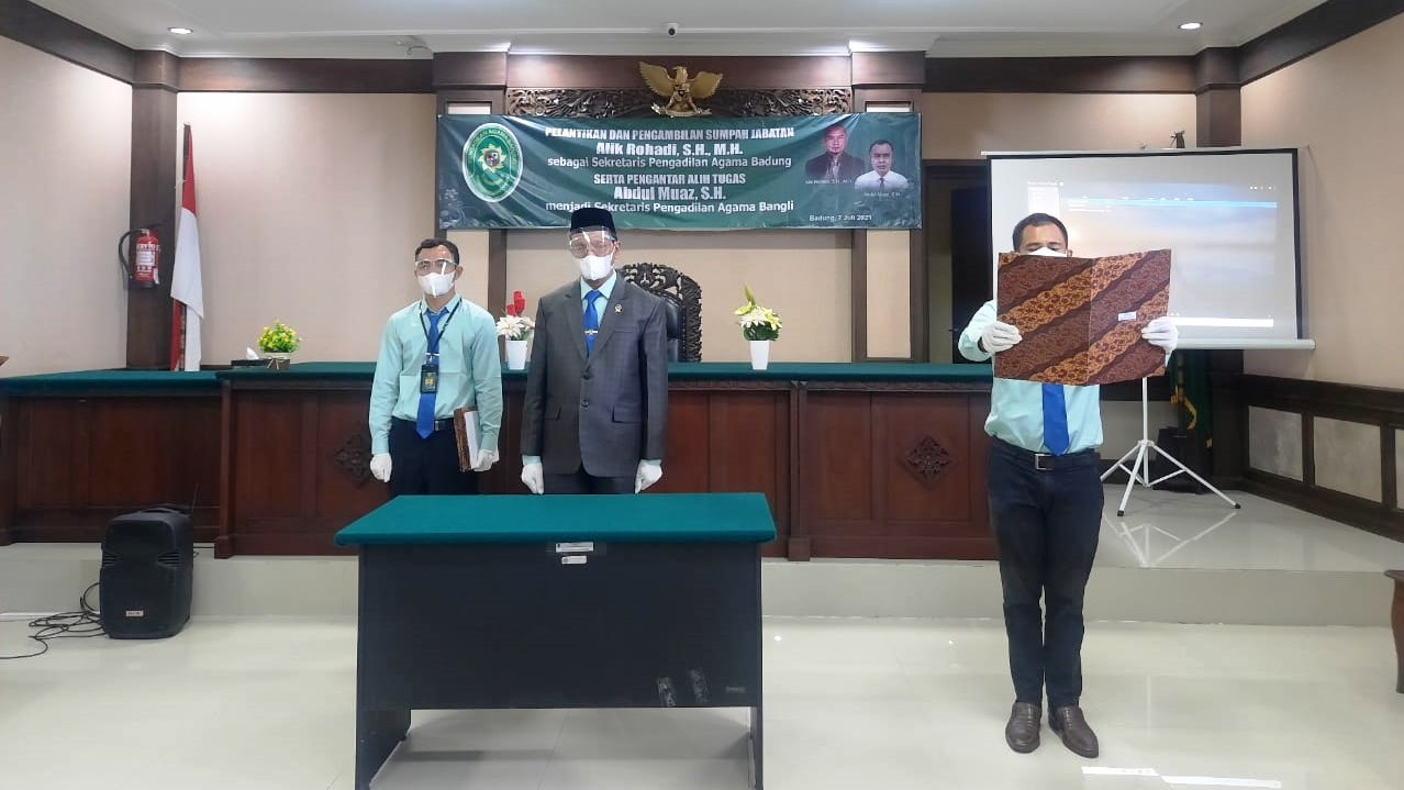 pelantikan alik rohadi 1