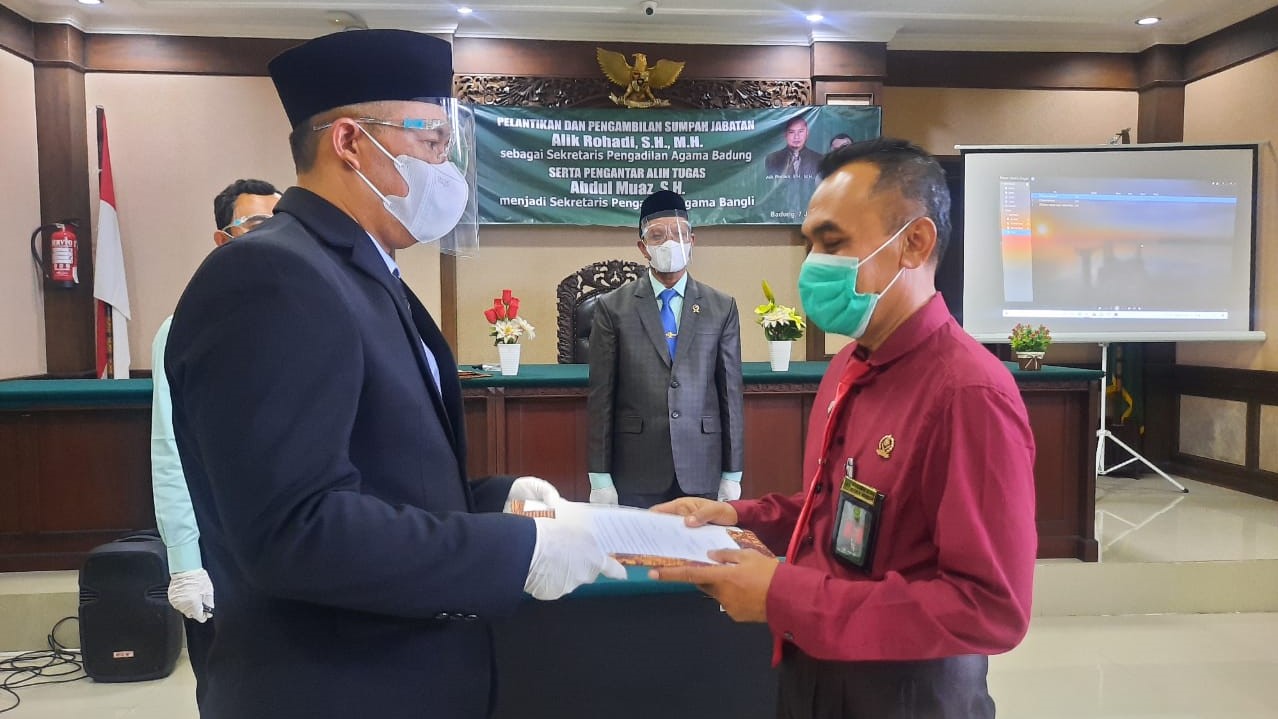 pelantikan alik rohadi 2